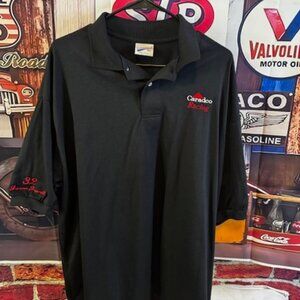 Jason Jarrett Caradco Racing Mens Team Issued Polo Shirt Size 3XL